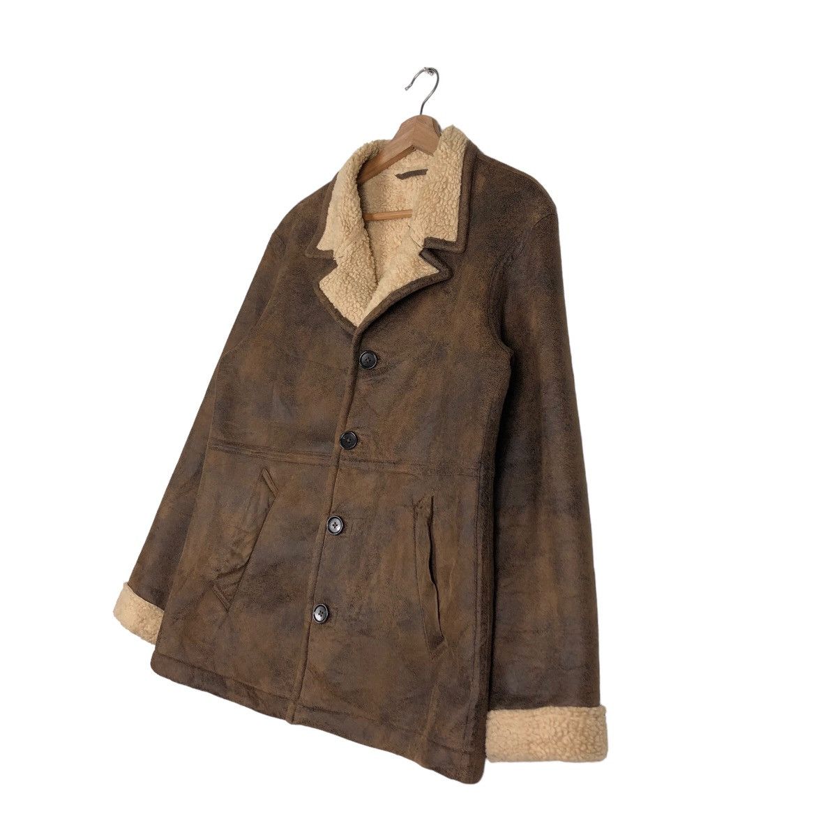 Japanese Brand 🔥Vintage Biker Shearling Mink Fur GU Japan Issey Miyake Size US M / EU 48-50 / 2 - 2 Thumbnail