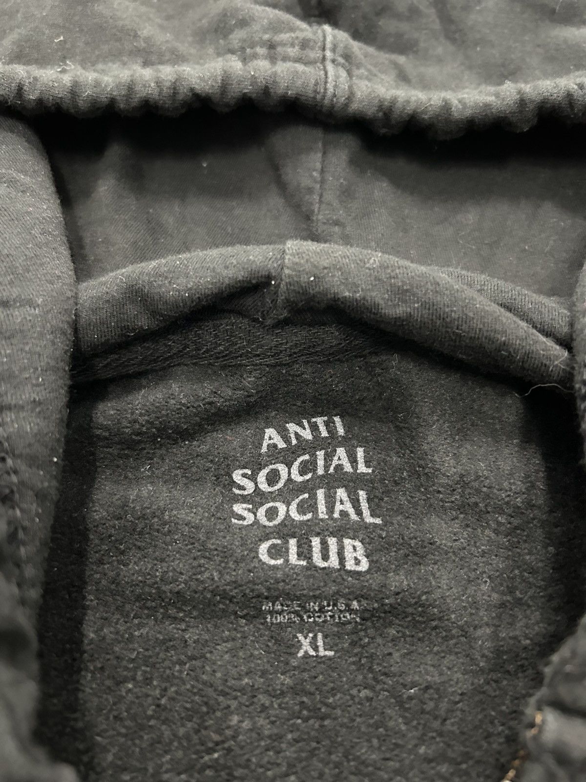 Anti Social Social Club Anti social social club hoodie zip up Size US XL / EU 56 / 4 - 4 Thumbnail