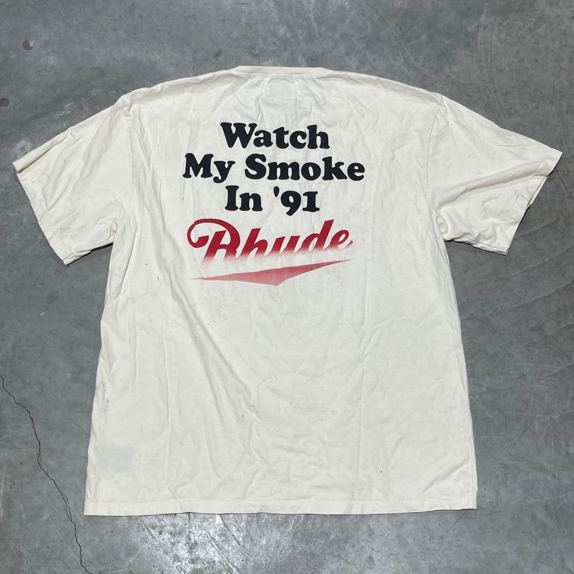 Rhude NEW RHUDE DEVIL TOWER TEE SZ MEDIUM Size US M / EU 48-50 / 2 - 5 Thumbnail