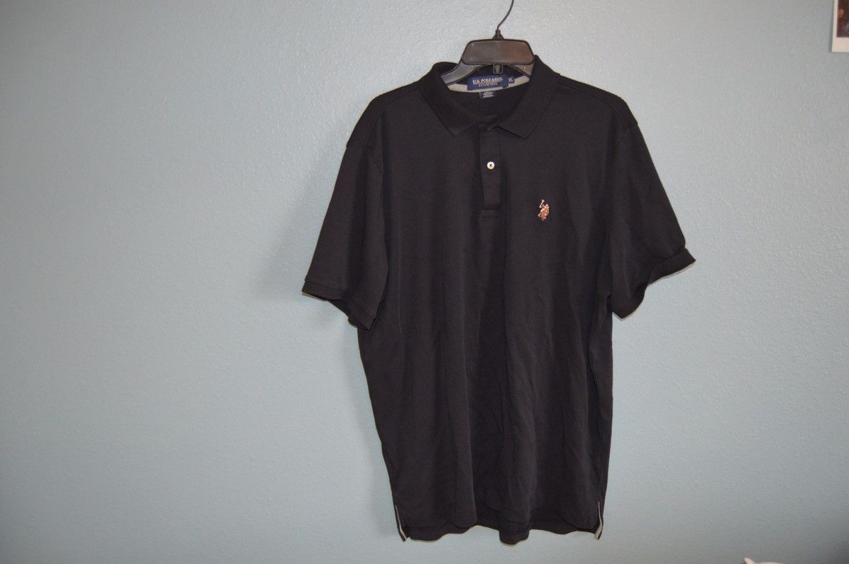 Polo Ralph Lauren Black Luxury Cotton Polo Shirt Size US XL / EU 56 / 4 - 2 Thumbnail