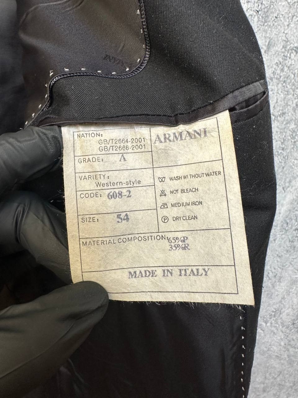 Giorgio Armani Giorgio Armani Le Collezioni Western-Style Classic Blazer Size 54R - 18 Thumbnail