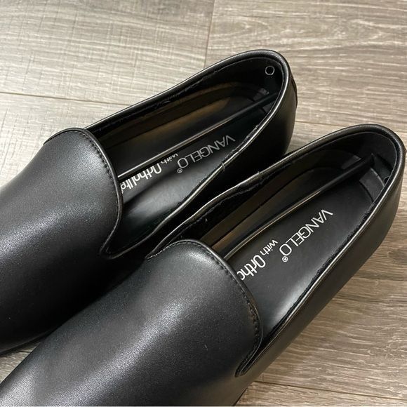 Other NWOB Vangelo Ortholite Slip On Dress Loafers Shoes Matte Bla Size US 10 / EU 43 - 3 Thumbnail