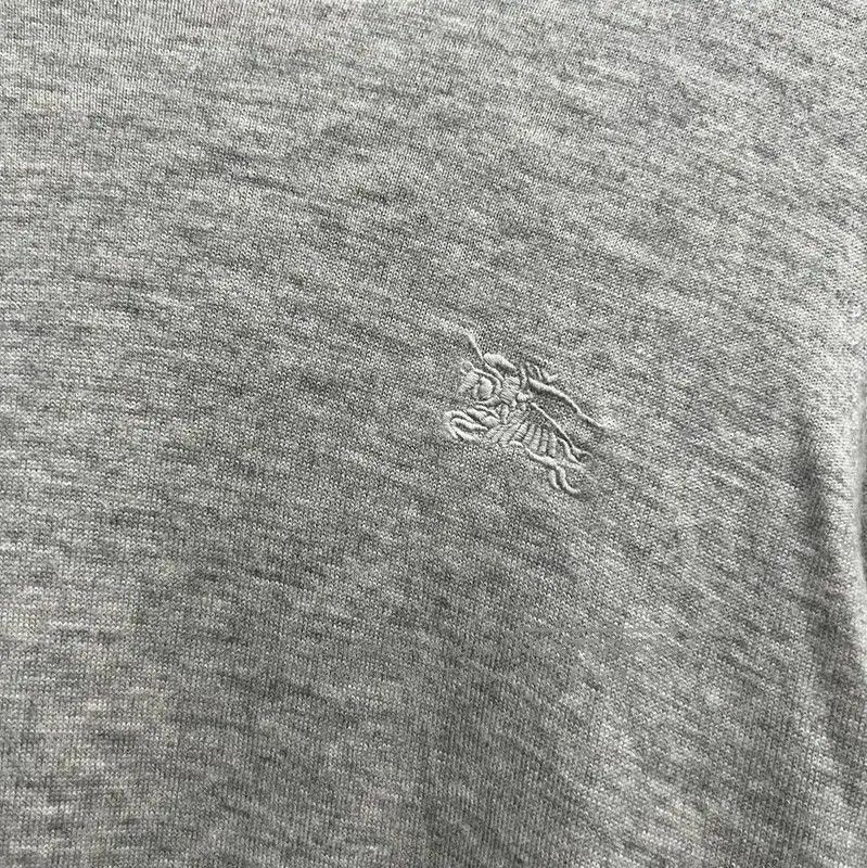 Burberry Burberry Gray Wool Long Sleeve Knit Top. Size S / US 4 / IT 40 - 2 Thumbnail