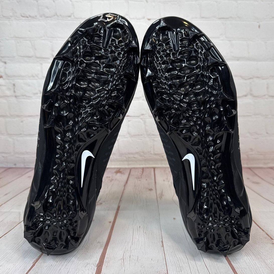 Nike Nike Alpha Menace Pro 2 Mid Black White Football Cleats Size US 13 / EU 46 - 10 Thumbnail