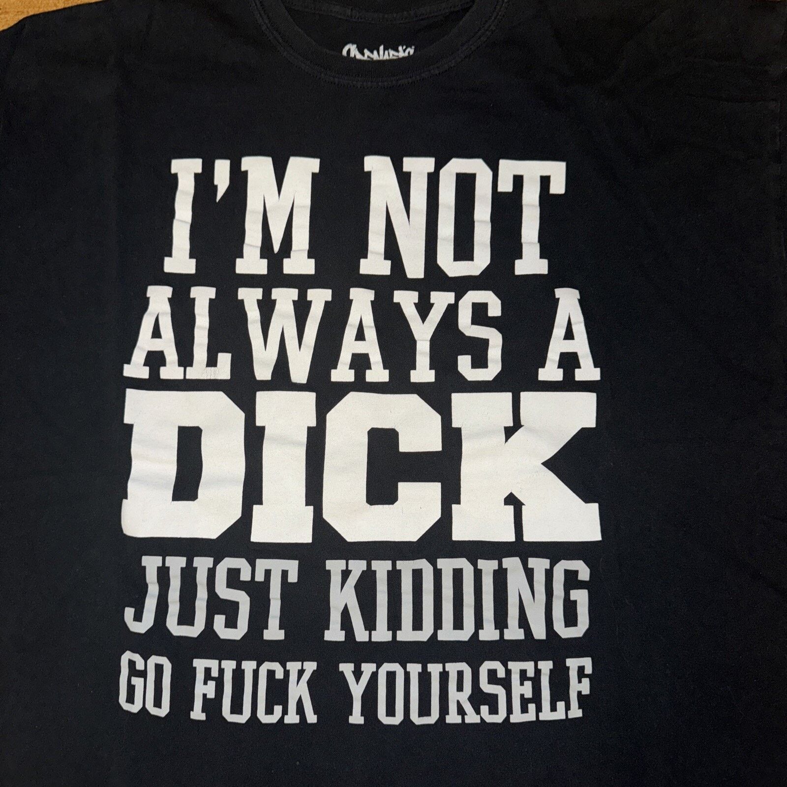 Other Spencer’s Humor T-Shirt Black 2XL 24x27 Y2K Go F Yourself Size US XXL / EU 58 / 5 - 2 Thumbnail