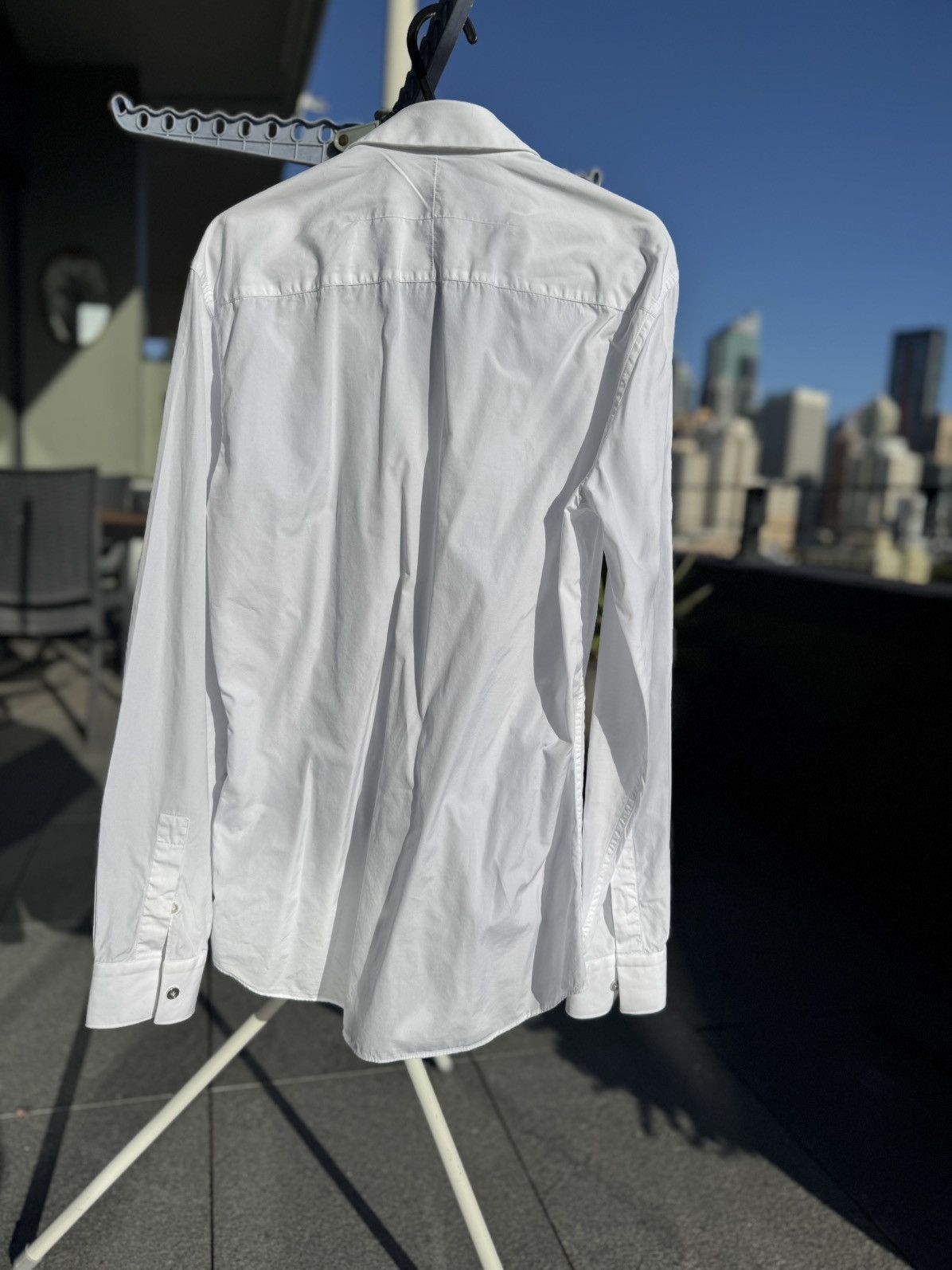 Givenchy Givenchy White Cotton Shirt Size US S / EU 44-46 / 1 - 2 Thumbnail