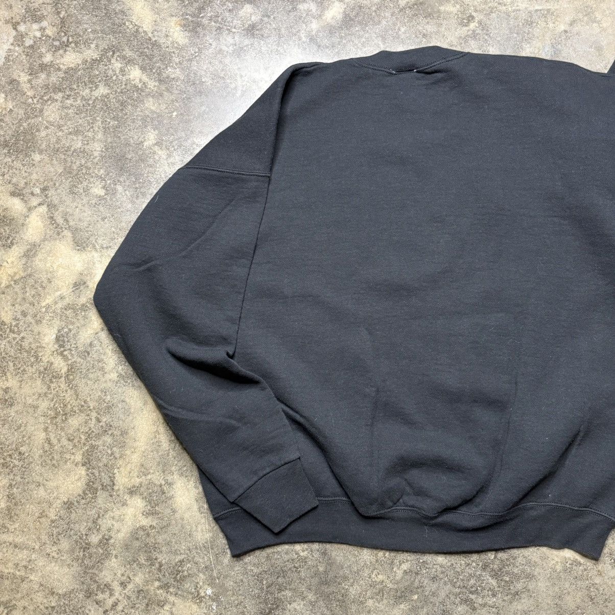Vintage vintage 90s nike basketball baggy black sweatshirt Size US XXL / EU 58 / 5 - 5 Thumbnail