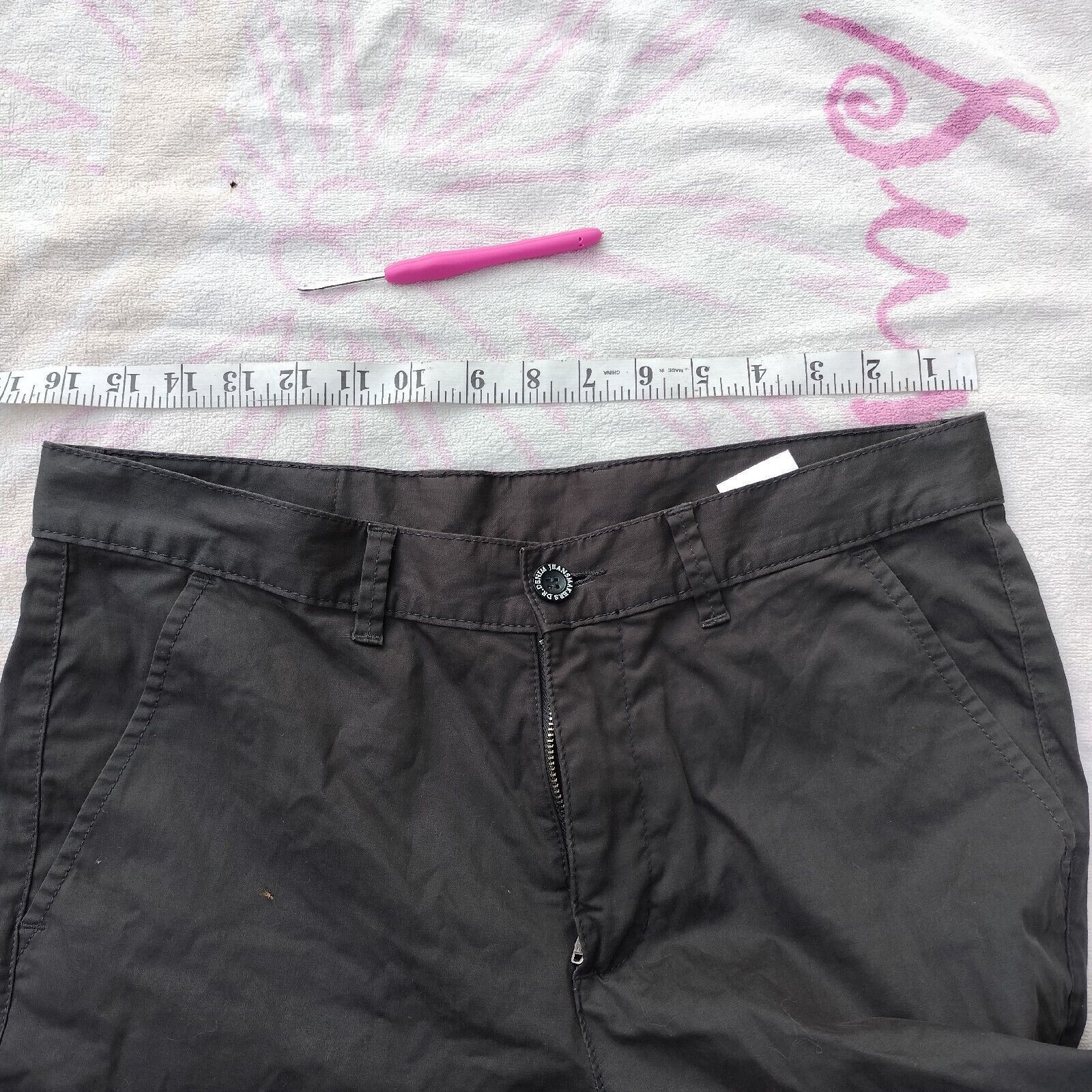 Dr. Denim Dr Denim Mens Jeans Chinos Mens Grey Slim Skinny Heywood Size US 30 / EU 46 - 8 Thumbnail