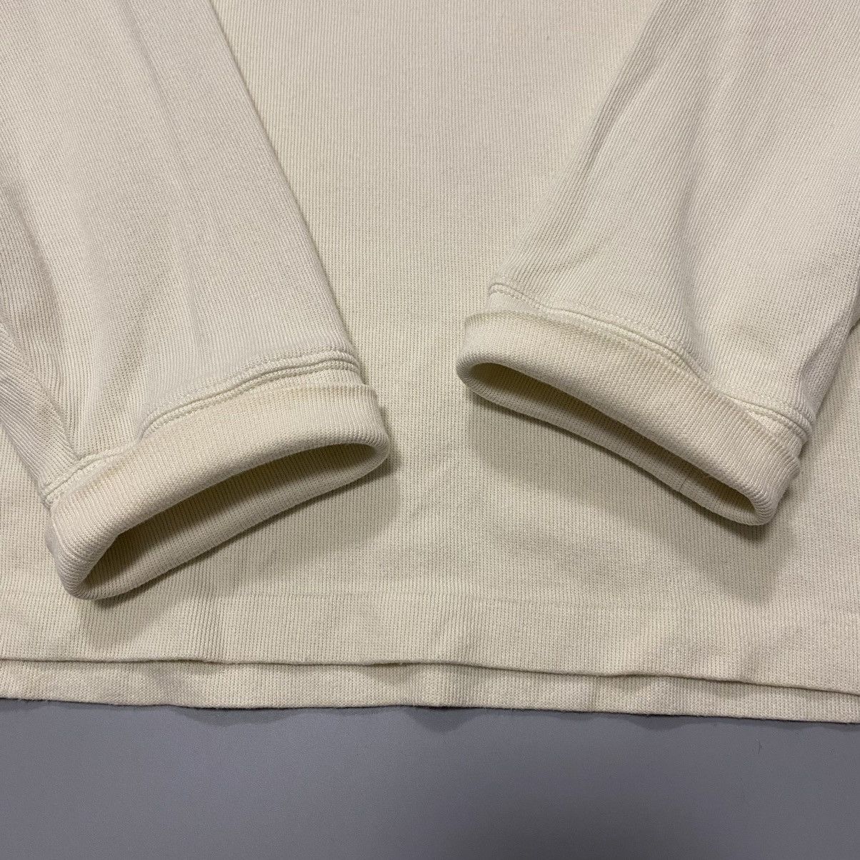 Polo Ralph Lauren Polo Ralph Lauren 1/4 Zip Sweater Size XL Cream Size US XL / EU 56 / 4 - 5 Thumbnail
