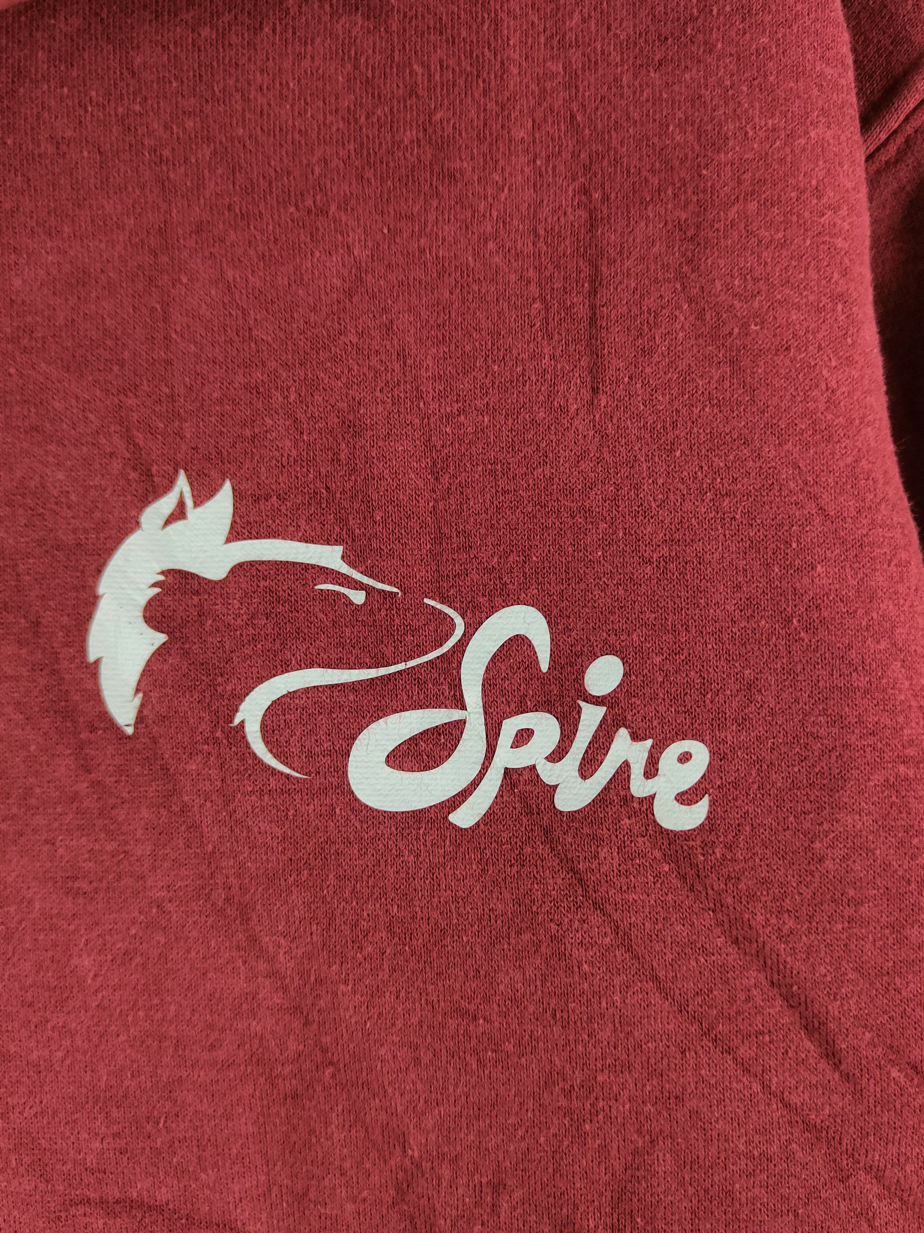 Japanese Brand Super Vintage by United Athle Red Hoodie Sweatshirts Size US M / EU 48-50 / 2 - 6 Thumbnail