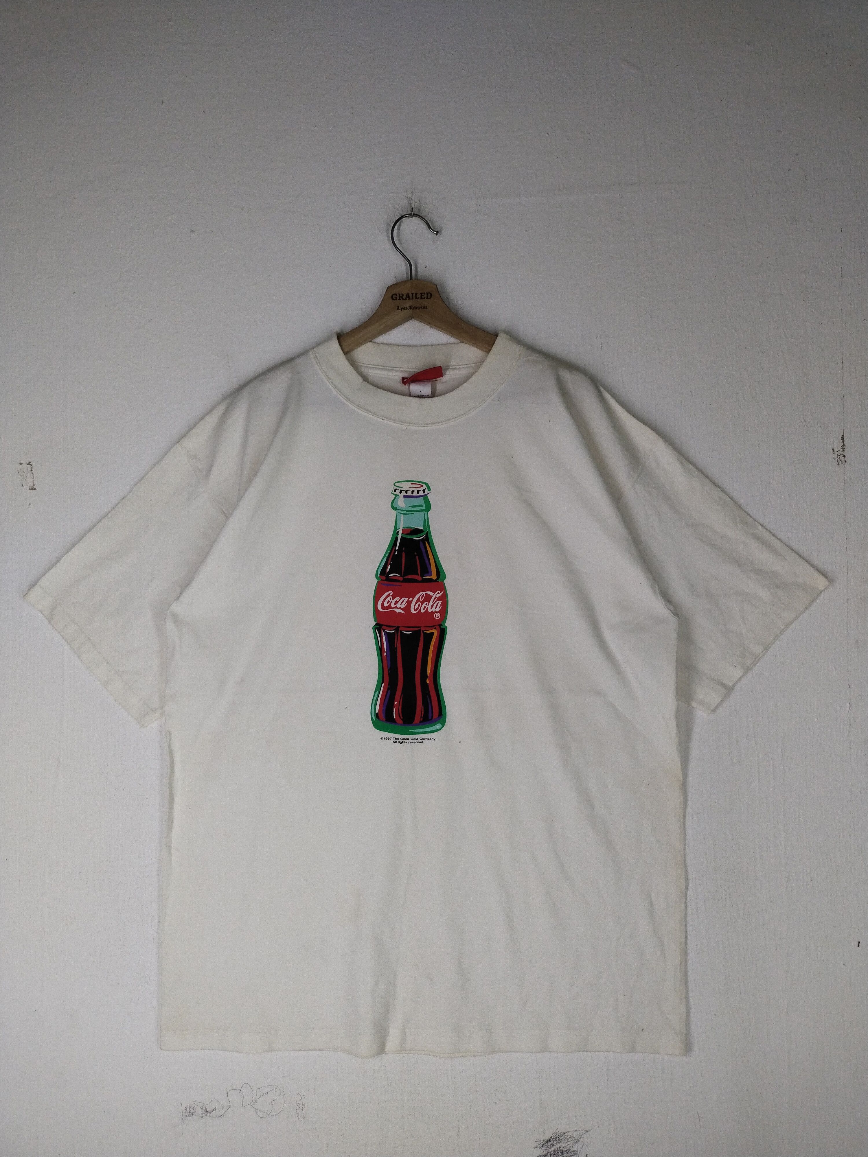 Coca Cola 97's Vintage Coca-Cola Shirt Tee Size US L / EU 52-54 / 3 - 1 Thumbnail