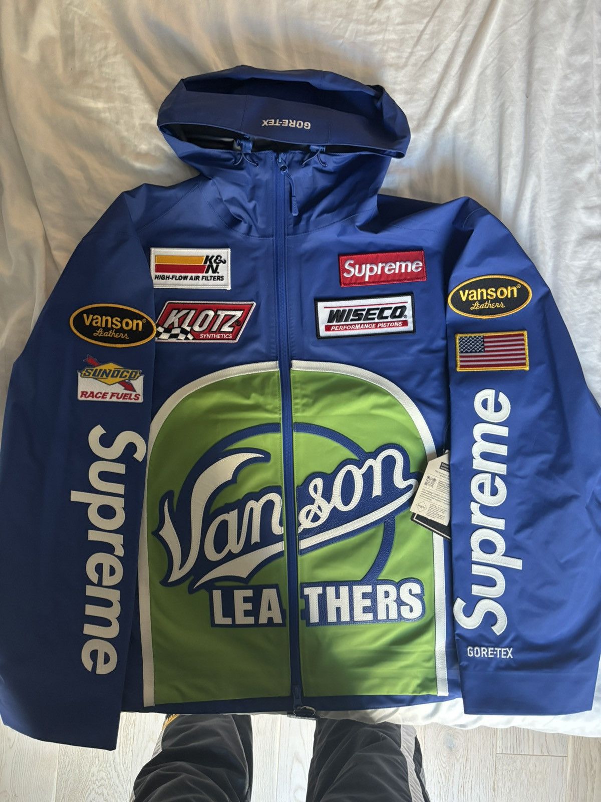 Supreme®/Vanson Leathers®/GORE-TEX Shell Jacket
