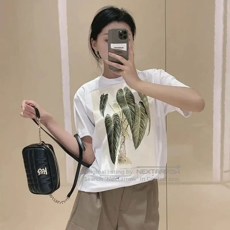 Burberry Burberry Short Sleeve White T-Shirt with Embroidery. Size XXS / US 00 / IT 34 - 8 Thumbnail