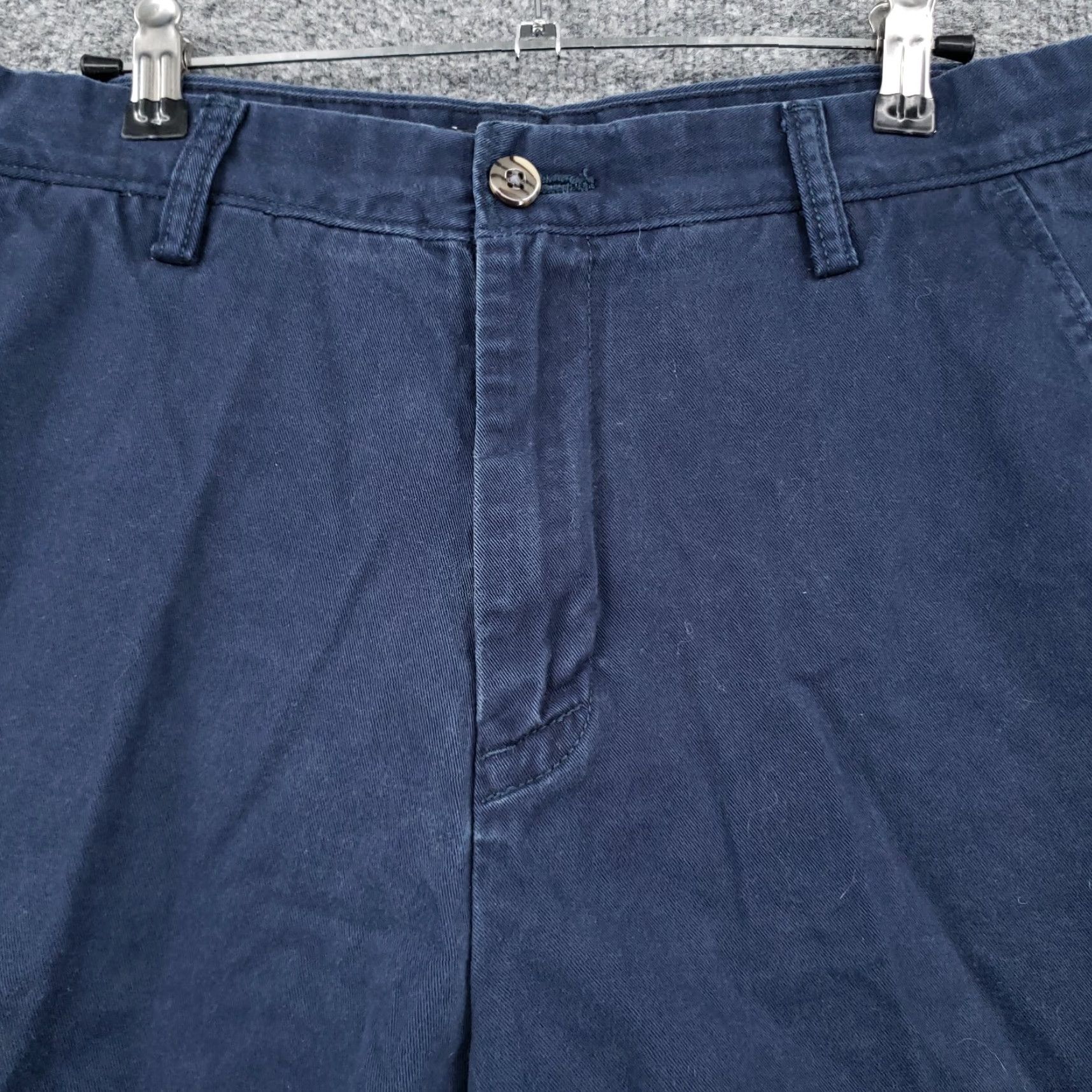 Nautica Nautica Shorts Mens 32 Blue Chino Mid-Rise 9" Flat Front Casual Outdoor Size US 32 / EU 48 - 6 Thumbnail