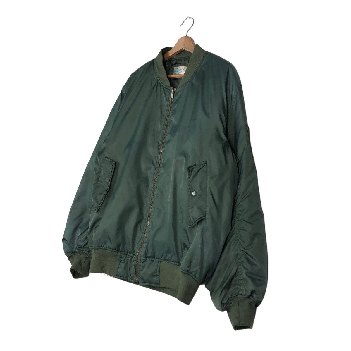 Japanese Brand 🔥Riot Riot Vintage Fly Bomber Jacket World Island Japan Size US L / EU 52-54 / 3 - 2 Thumbnail