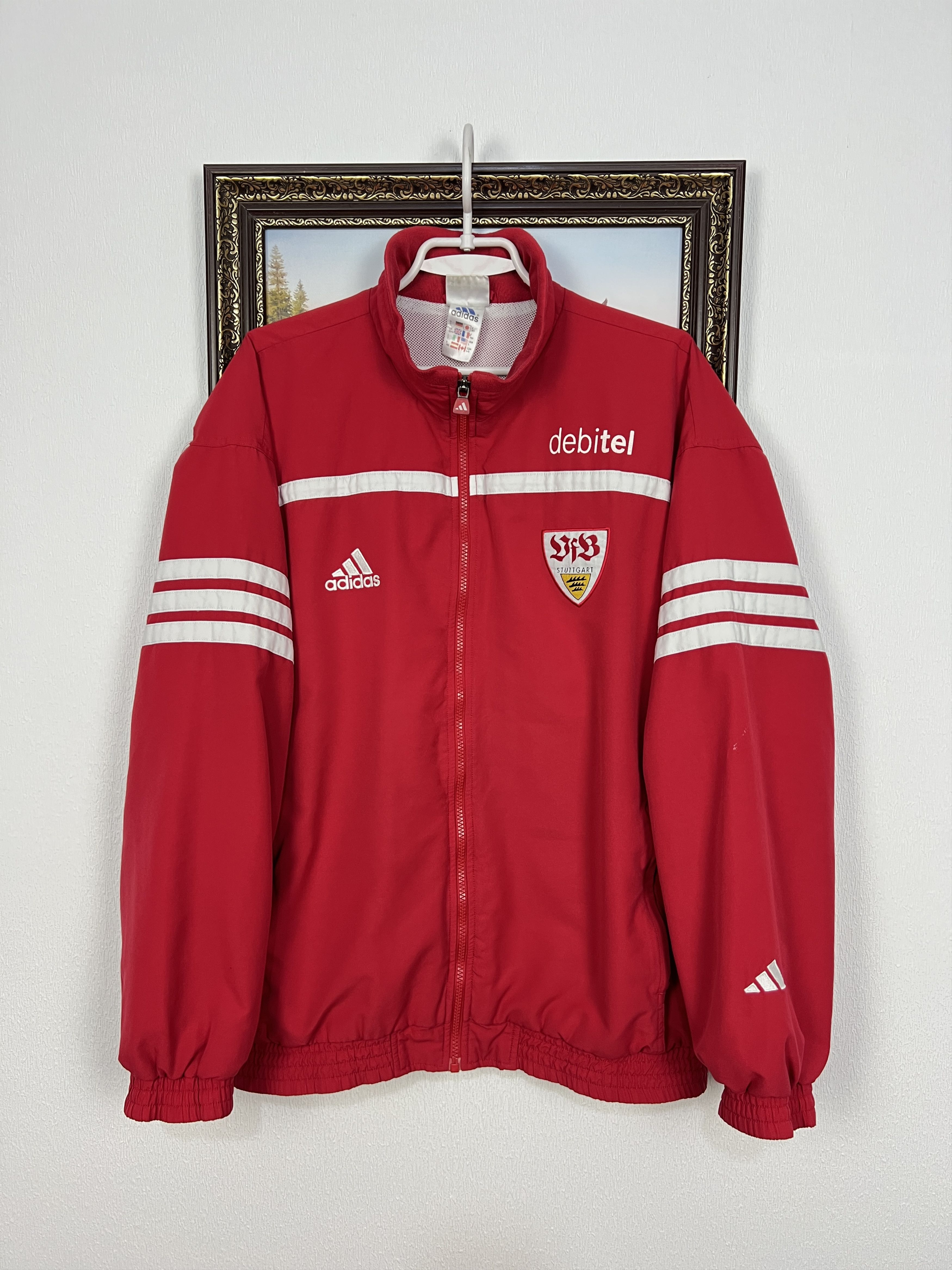 Adidas × Vintage Vintage adidas vfb stuttgart reversible 90s