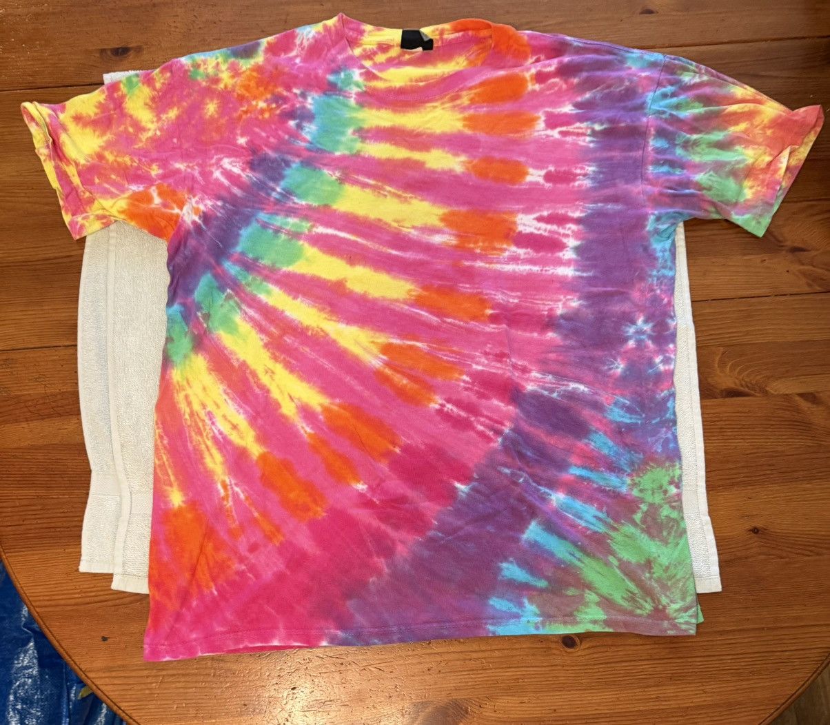 Liquid Blue × Vintage Vintage Tie Dye Tee Size US XXL / EU 58 / 5 - 1 Thumbnail