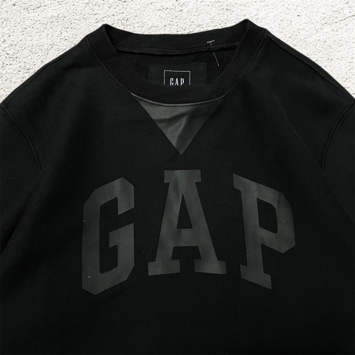 Gap × Vintage Vintage 90s GAP black sweatshirt Y2K Size US S / EU 44-46 / 1 - 2 Thumbnail