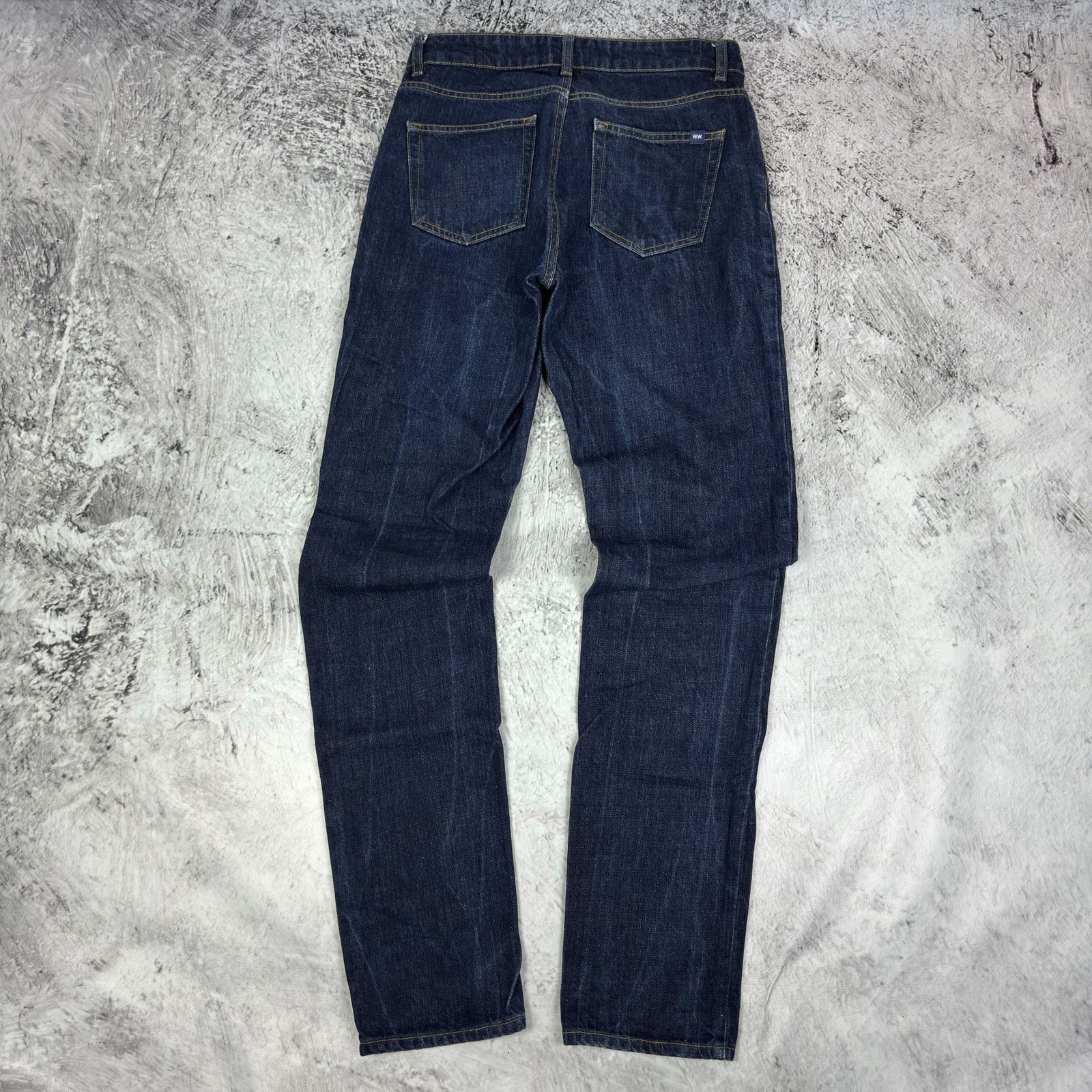 Wood Wood Wood Wood Wes Women Blue Denim Cotton Leg Jeans 29/32 Size 29" - 7 Thumbnail