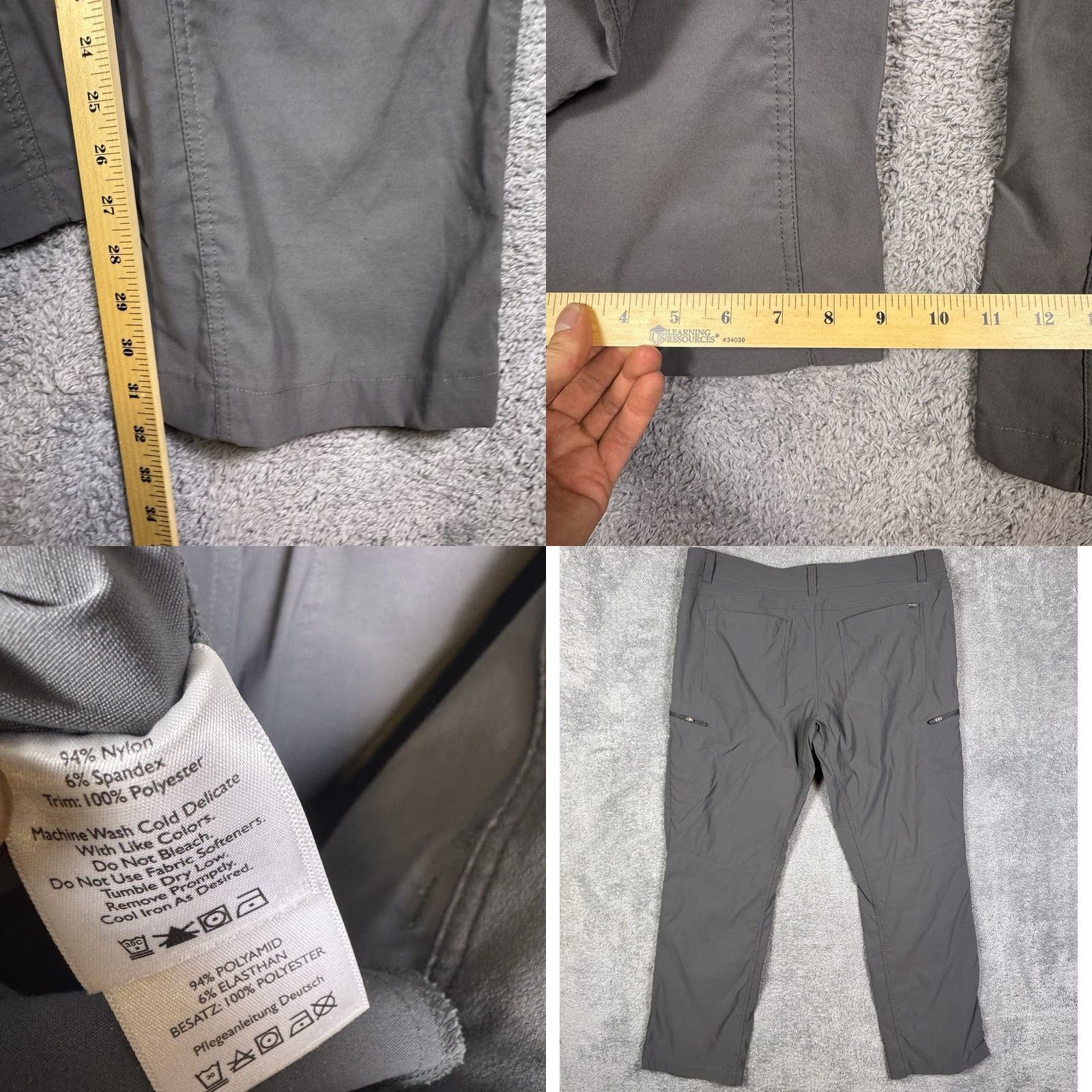 Eddie Bauer Eddie Bauer First Ascent Pants Men’s 38x32 Guide Pro Outdoor Hiking Stretch Tech Chino Casual Workwear Size US 38 / EU 54 - 8 Thumbnail