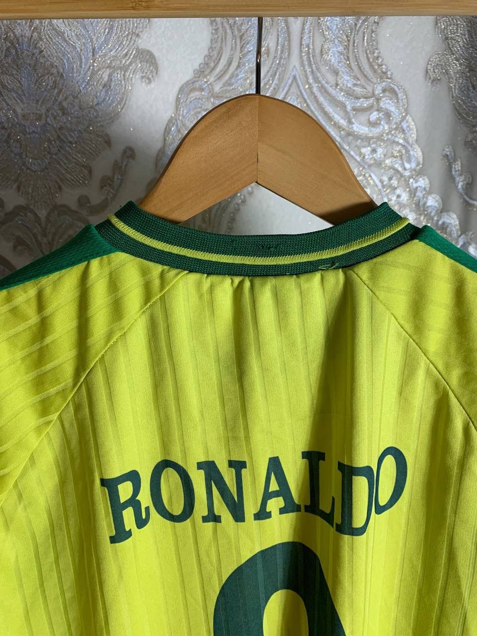 Penalty × Vintage VERY RARE BRAZIL RONALDO 9 SOCCER JERSEY BLOKECORE 90s Y2K Size US XL / EU 56 / 4 - 10 Thumbnail