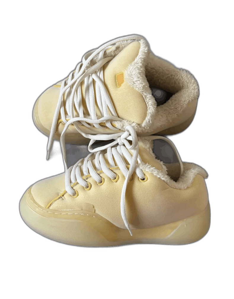 Balenciaga Yellow ERL Bread Sneakers for Women-2505 Size US 7 / IT 37 - 1 Thumbnail