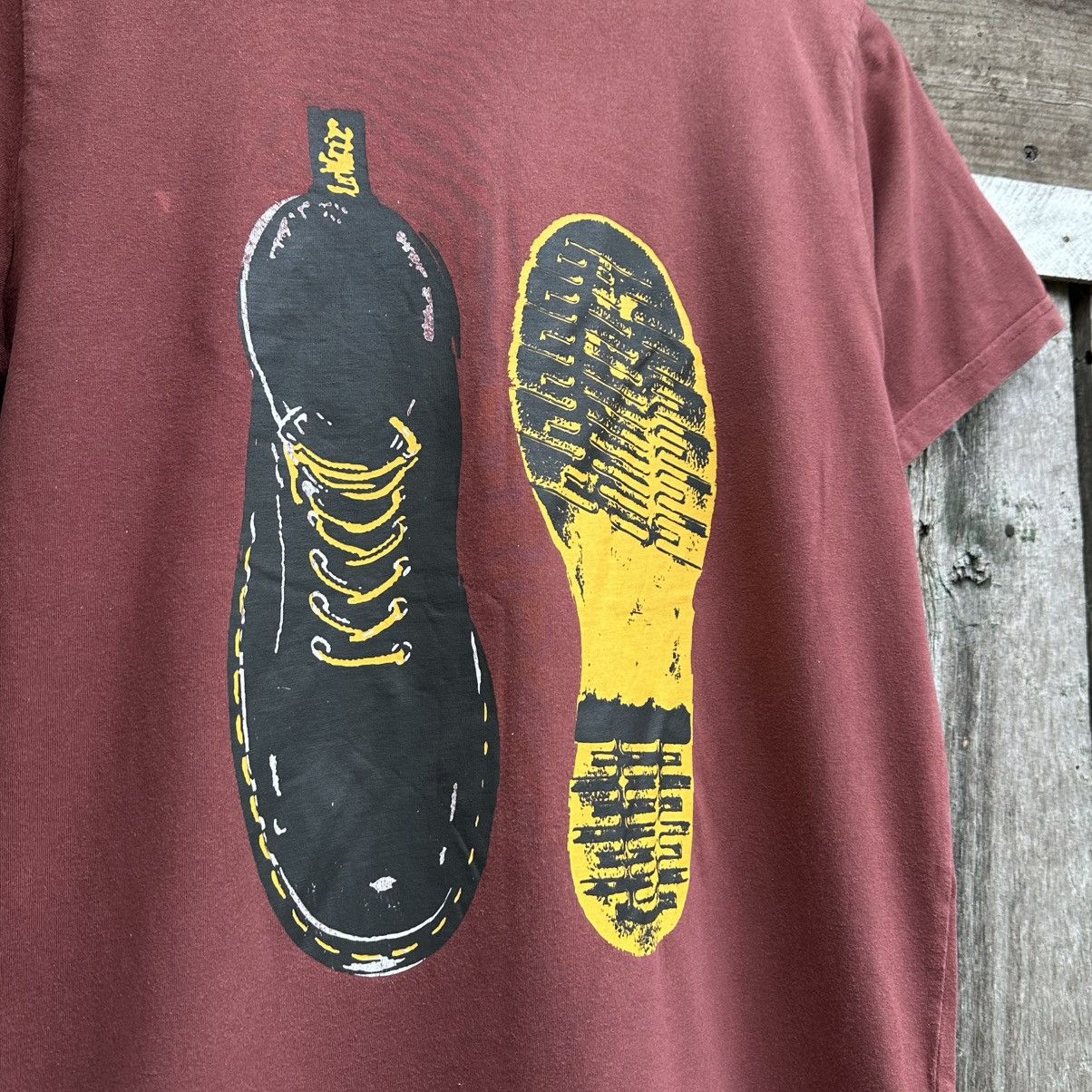 Dr. Martens × Vintage Vintage Dr. Martens Boots Big Logo Tee Size US XS / EU 42 / 0 - 4 Thumbnail