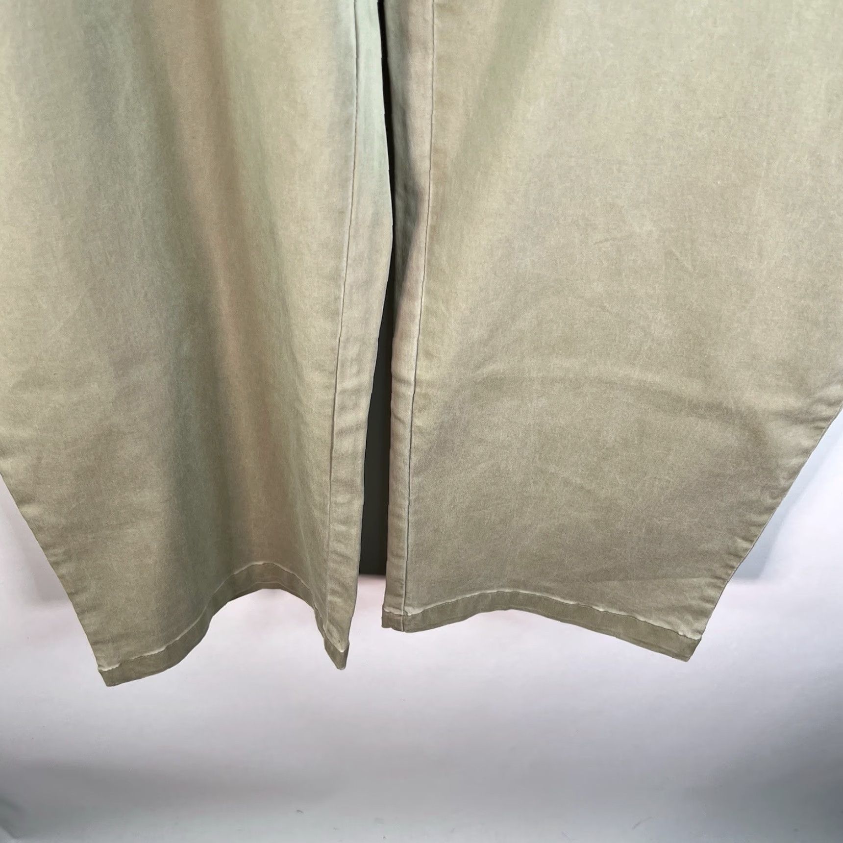 Tommy Bahama VINTAGE Tommy Bahama Boracay Pants Men's 52 Straight Leg Casual Canvas Beige Stretch 90s Size US 36 / EU 52 - 4 Thumbnail