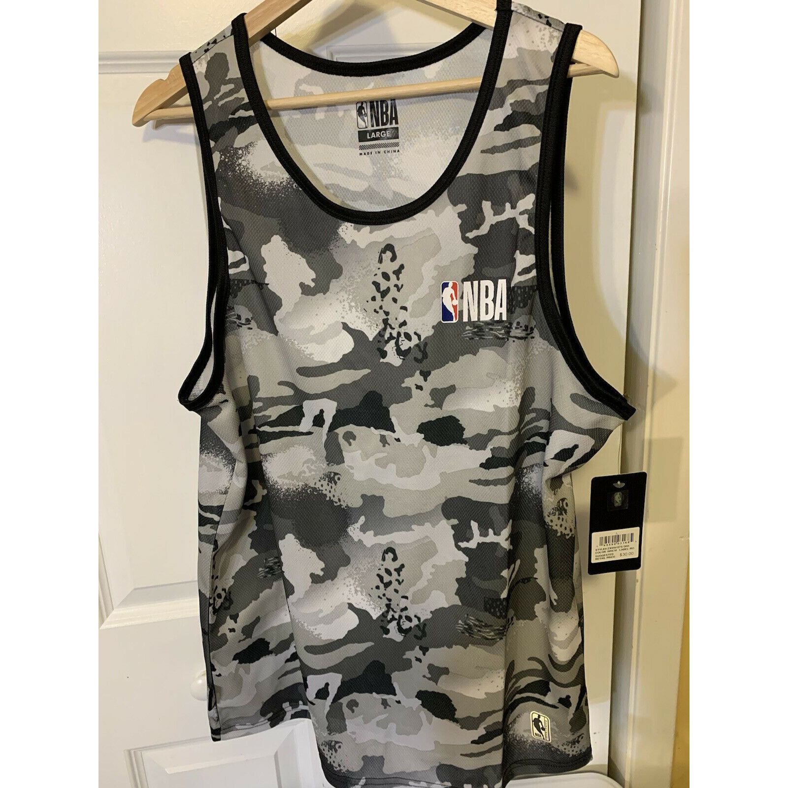 NBA NBA Camouflage Muscle T Shirt Men’s Sz M NWT Rare Size US M / EU 48-50 / 2 - 1 Thumbnail