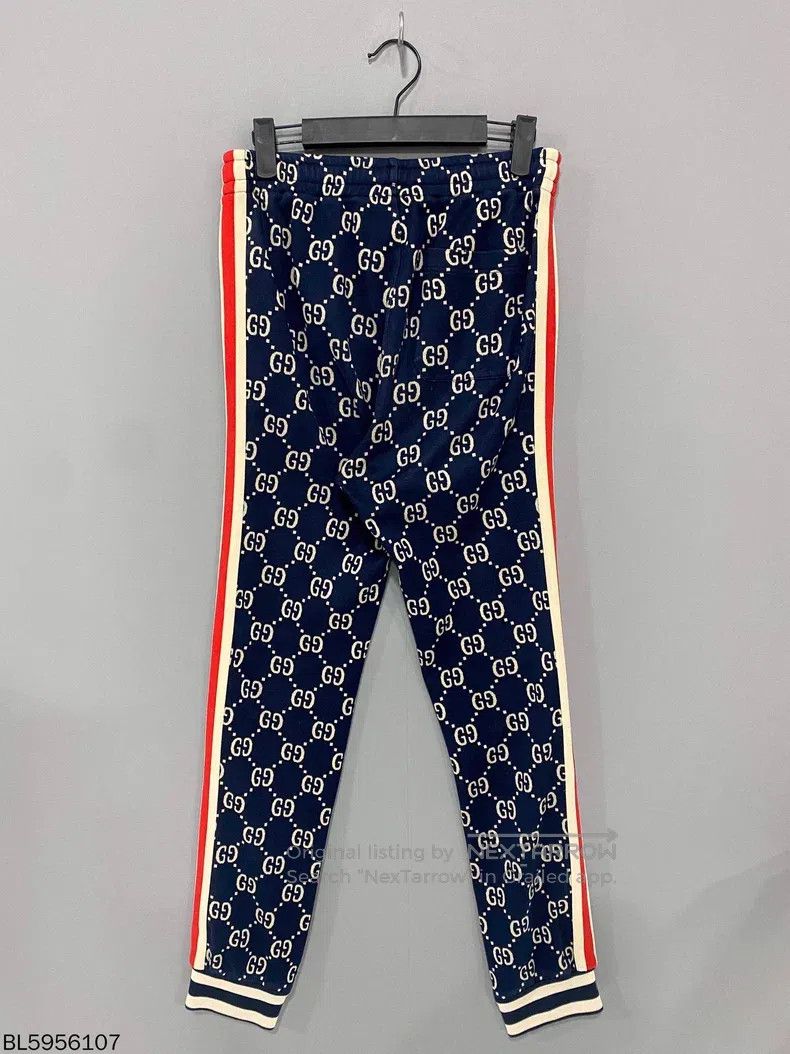 Gucci Gucci Size XS Old-fashioned full-print school uniform trous Size US 27 - 3 Thumbnail