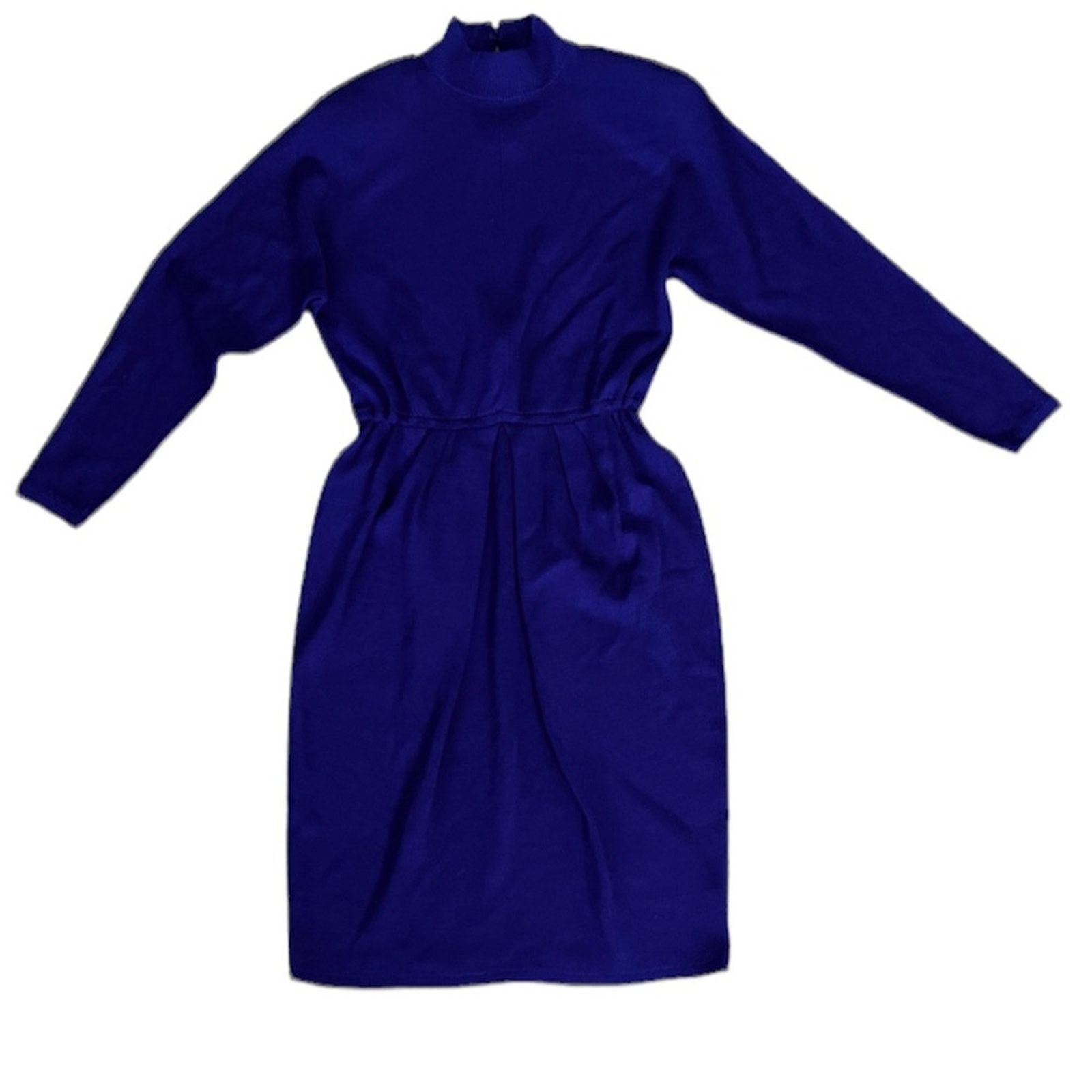 St. John St. John By Marie Gray Mock Neck Knit Midi Dress Size M / US 6-8 / IT 42-44 - 3 Thumbnail