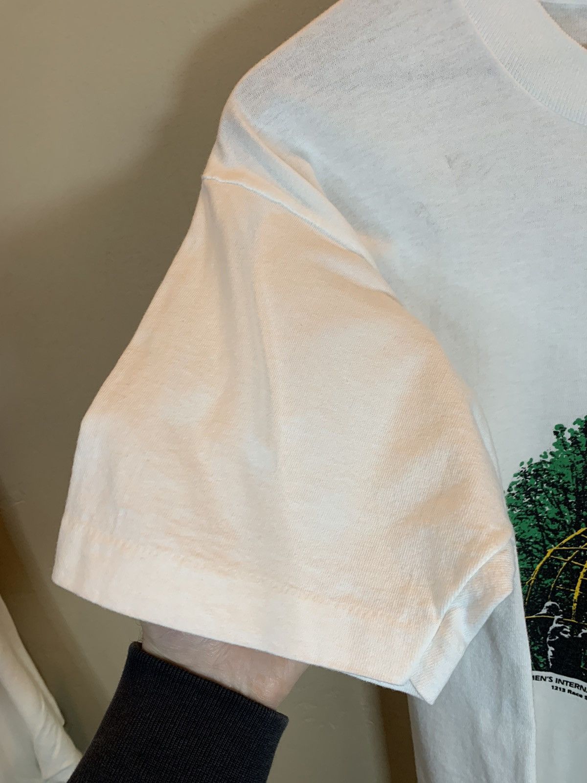Vintage RARE* Vintage Bake Sale For A Bomber Art Single Stitch Shirt Size US L / EU 52-54 / 3 - 4 Thumbnail
