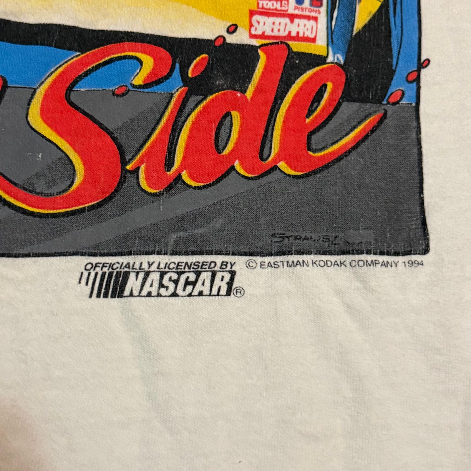 Tultex 1994 Sterling Marlin Wild Side Shirt Size XL NASCAR Racing Size US XL / EU 56 / 4 - 3 Thumbnail