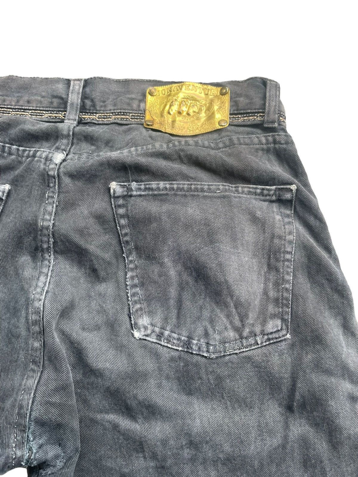Designer Vintage Bonaventure Distresed Denim Size US 35 - 11 Thumbnail
