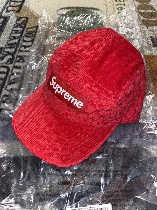 日本国内純正品 supreme Leopard Corduroy Camp Cap - 帽子