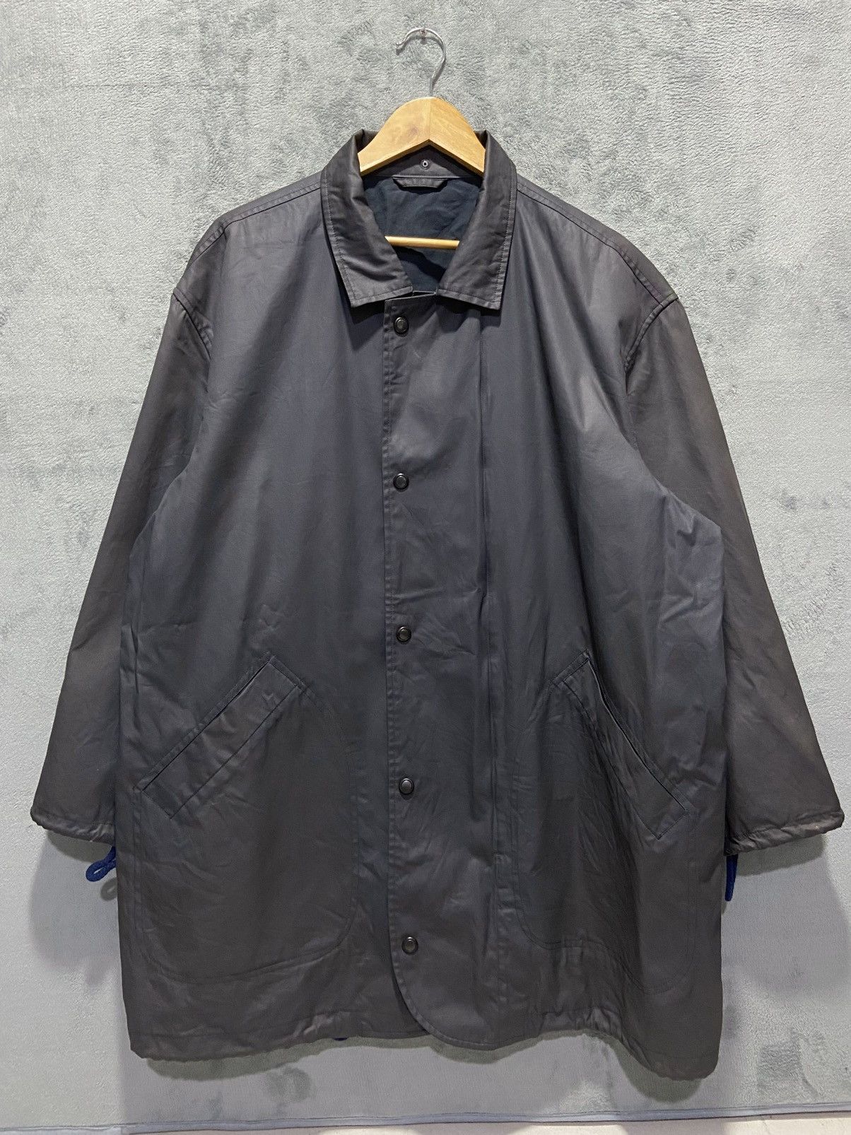 Yohji Yamamoto Vintage Yohji Yamamoto long jacket Size US L / EU 52-54 / 3 - 1 Thumbnail