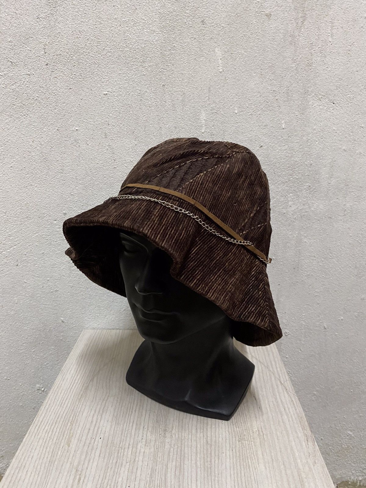 Japanese Brand Japanese Brand Plain Bucket Hat Size ONE SIZE - 3 Thumbnail