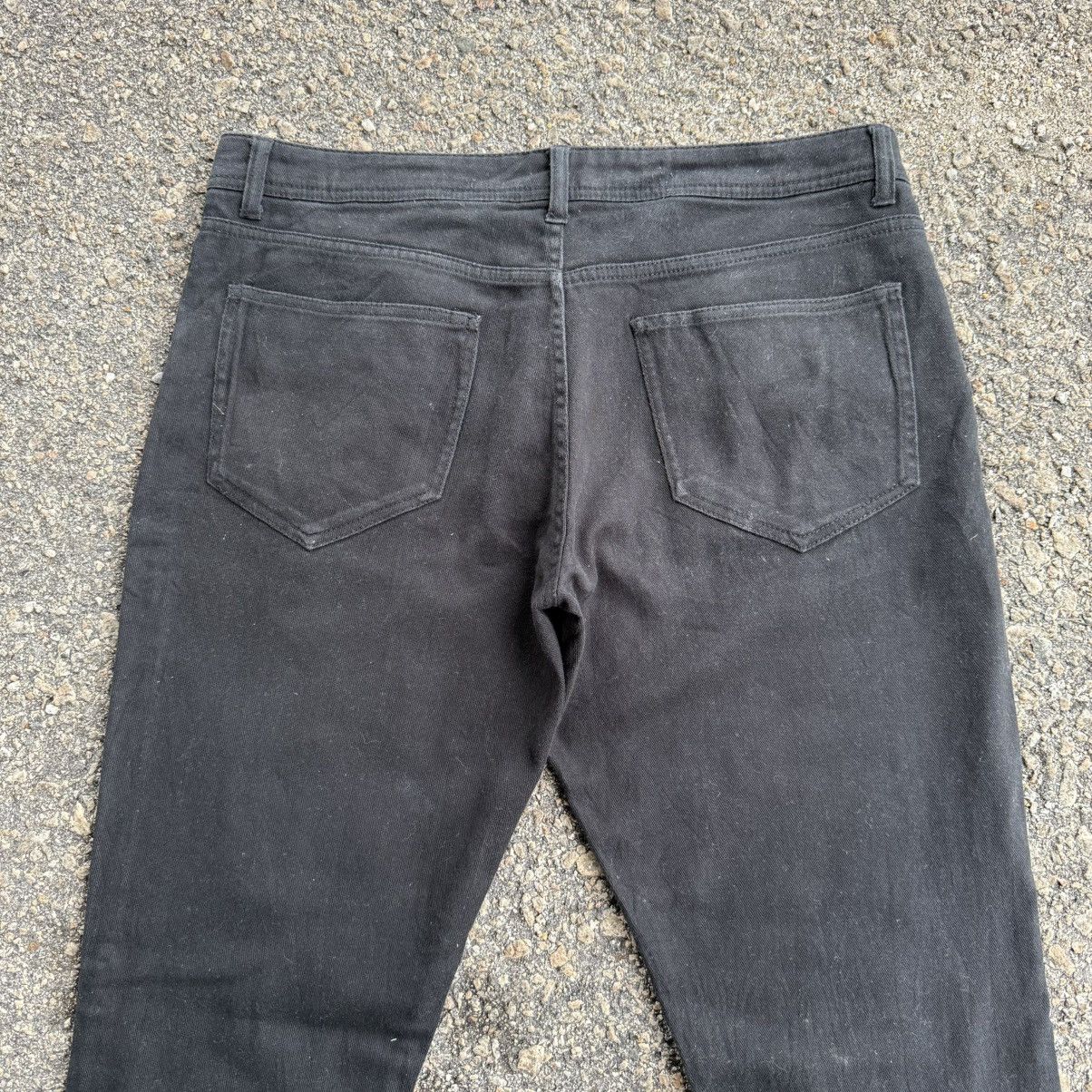 Japanese Brand VINTAGE NYLAUS BLACK DENIM RIPPEP JEAN PANTS Size US 36 / EU 52 - 10 Thumbnail