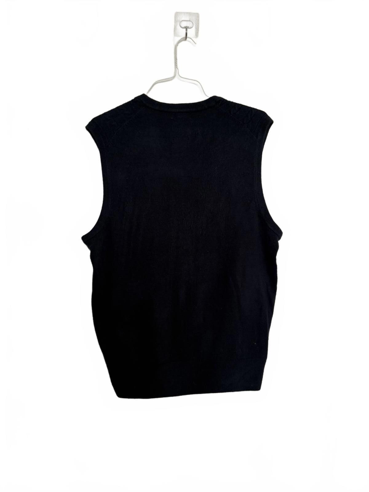 Dockers Mens Dark Blue Knit Sweater Vest Size US L / EU 52-54 / 3 - 3 Thumbnail
