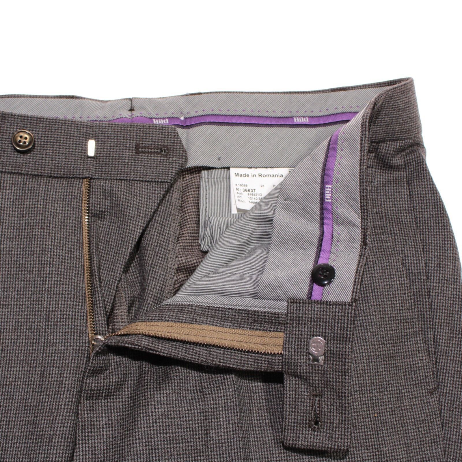 Hiltl Hiltl New with tags Dress Pants Size 34 US In Gray Size US 34 / EU 50 - 3 Thumbnail