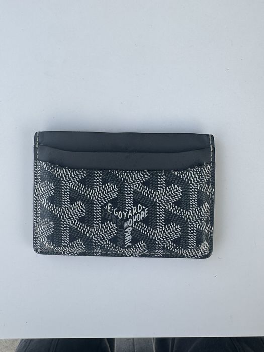 Goyard Saint Pierre Card Holder Grey Brand New