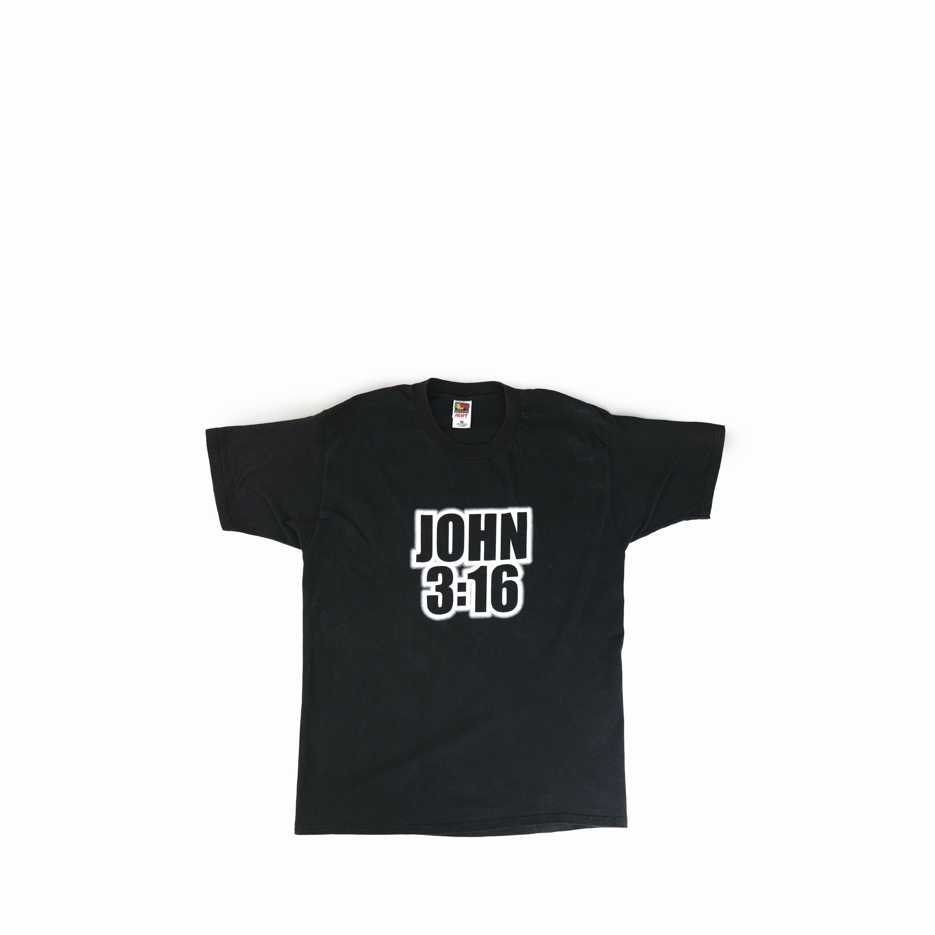 Vintage Vintage 1990's WWF World Wide Forgiveness Jesus Tee Shirt Size US XL / EU 56 / 4 - 1 Thumbnail