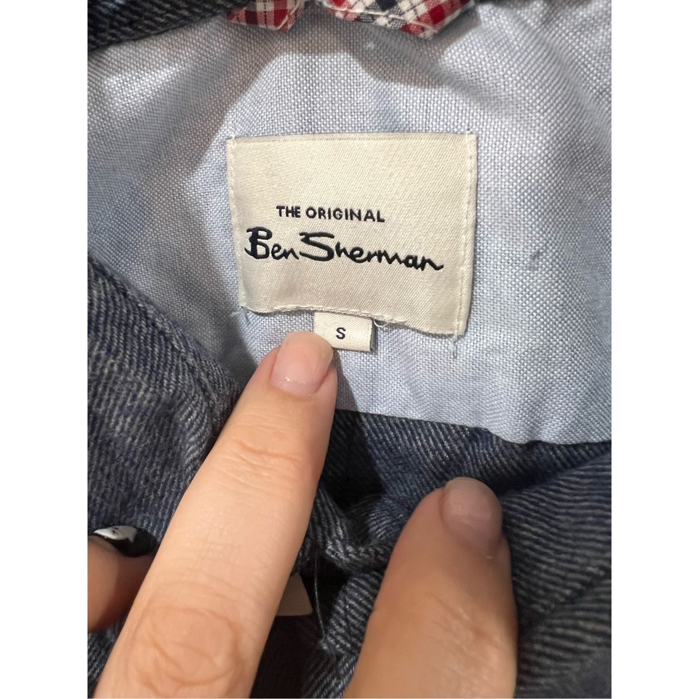 Ben Sherman Ben Sherman NWT Men's Navy Blue Flannel Shirt sz Small Size US S / EU 44-46 / 1 - 4 Thumbnail