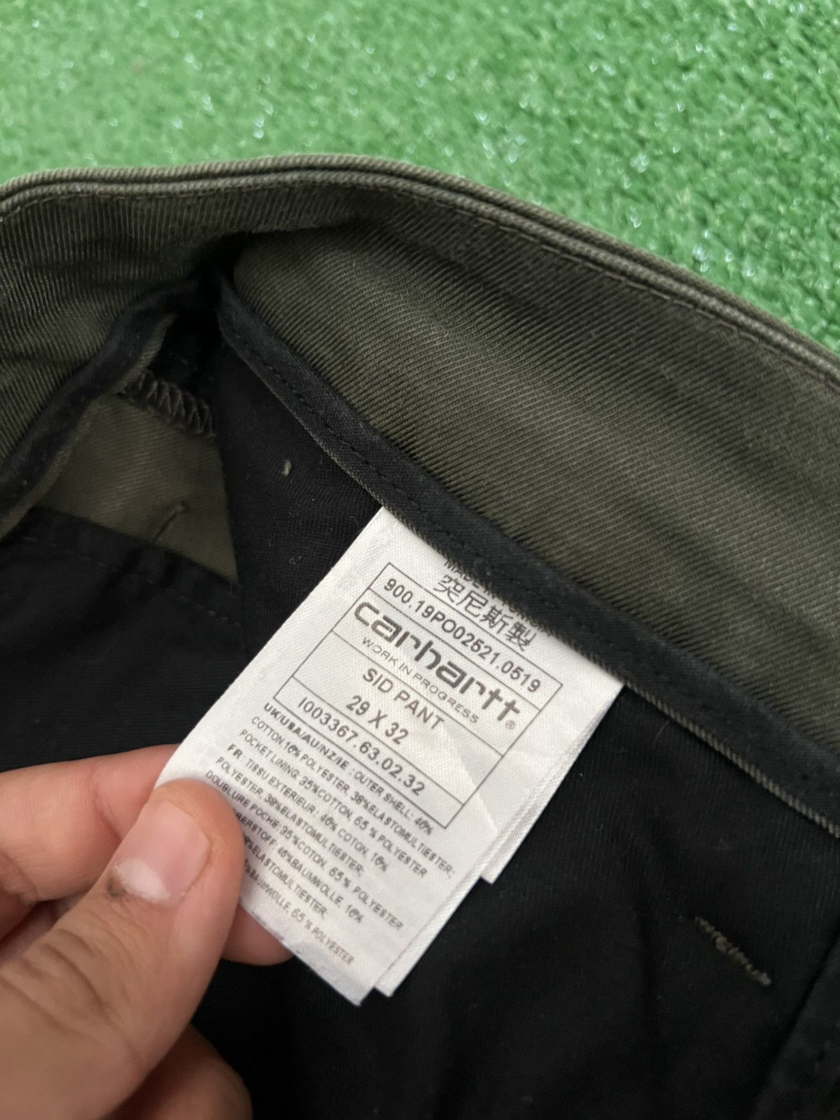 Carhartt × Carhartt Wip × Vintage Vintage Carhartt Straight Fit Chino Sid Pants Size US 29 - 8 Thumbnail