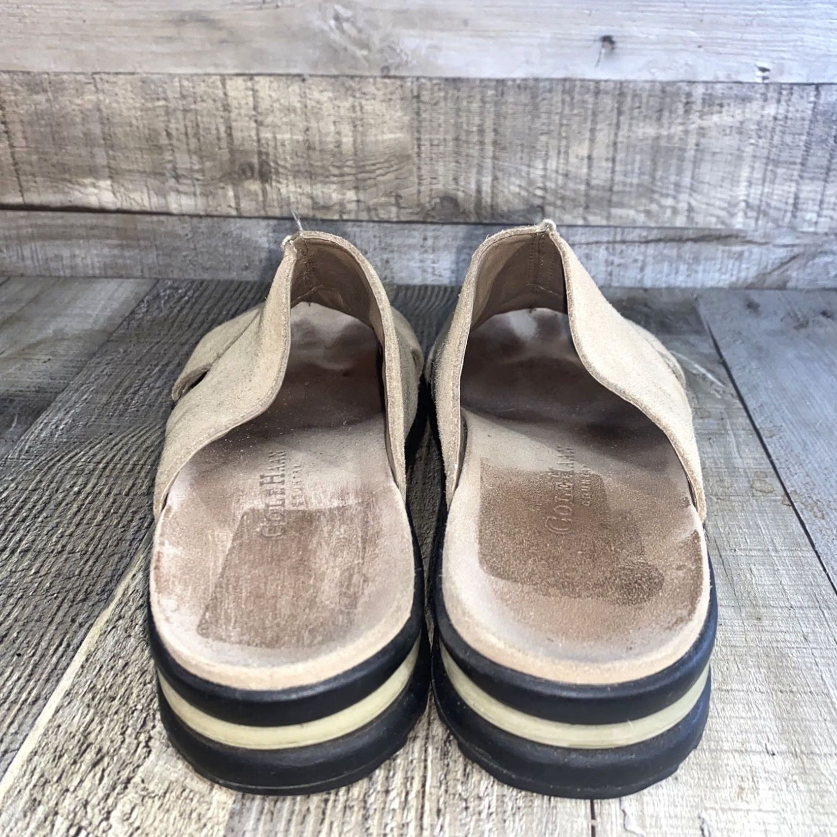 Cole Haan Cole Haan Women Slip On Suede Flat Size 8 Beige Women’s Flat Slip On Suede 8 Beige Cole Haan Womens Shoes Size US 8 / IT 38 - 5 Thumbnail