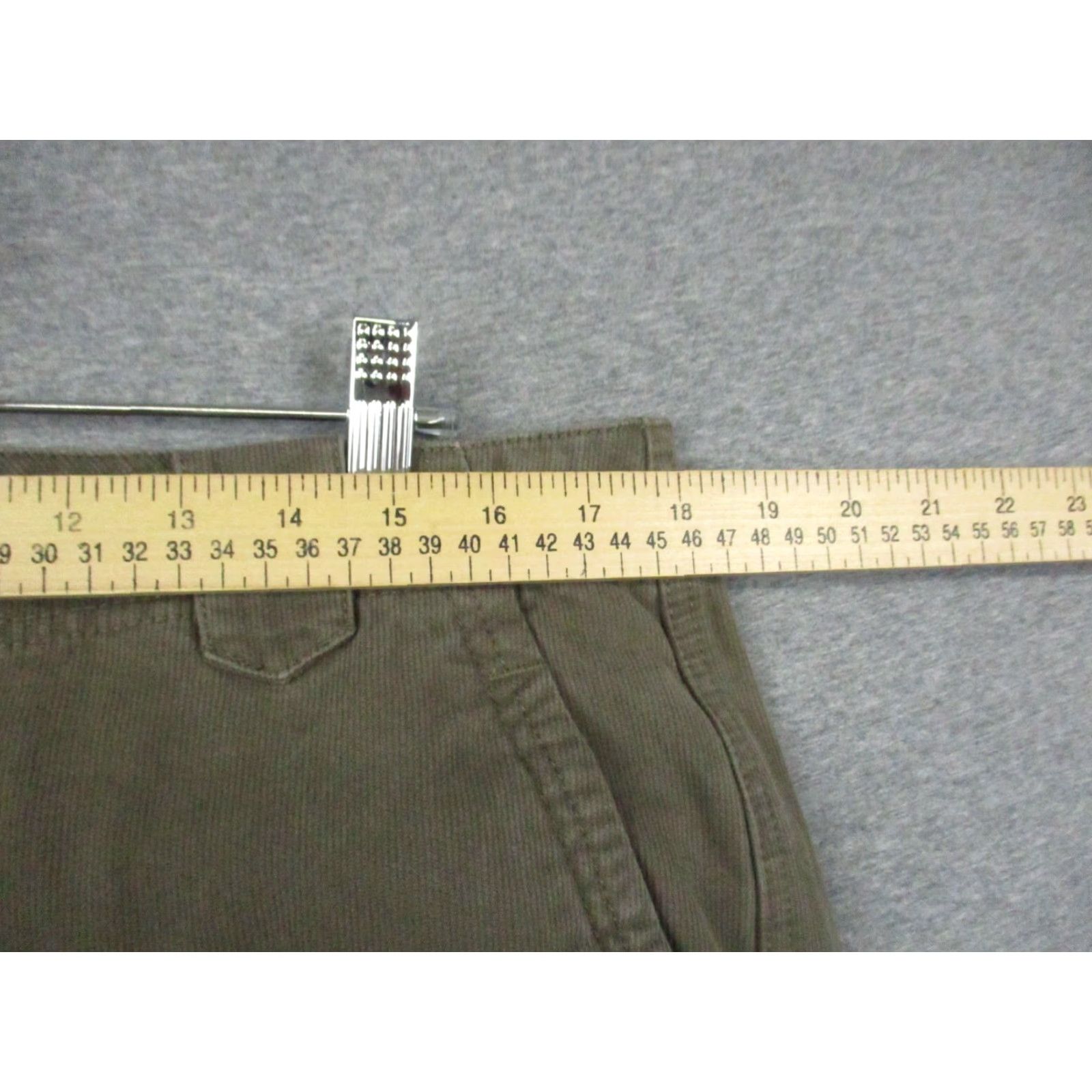 Polo Ralph Lauren VINTAGE Polo Ralph Lauren Pant Men 36 Corduroy Flat Front Wide Leg Brown Corduroy Pants Polo Ralph Lauren Mens 90s Classic Size US 36 / EU 52 - 4 Thumbnail