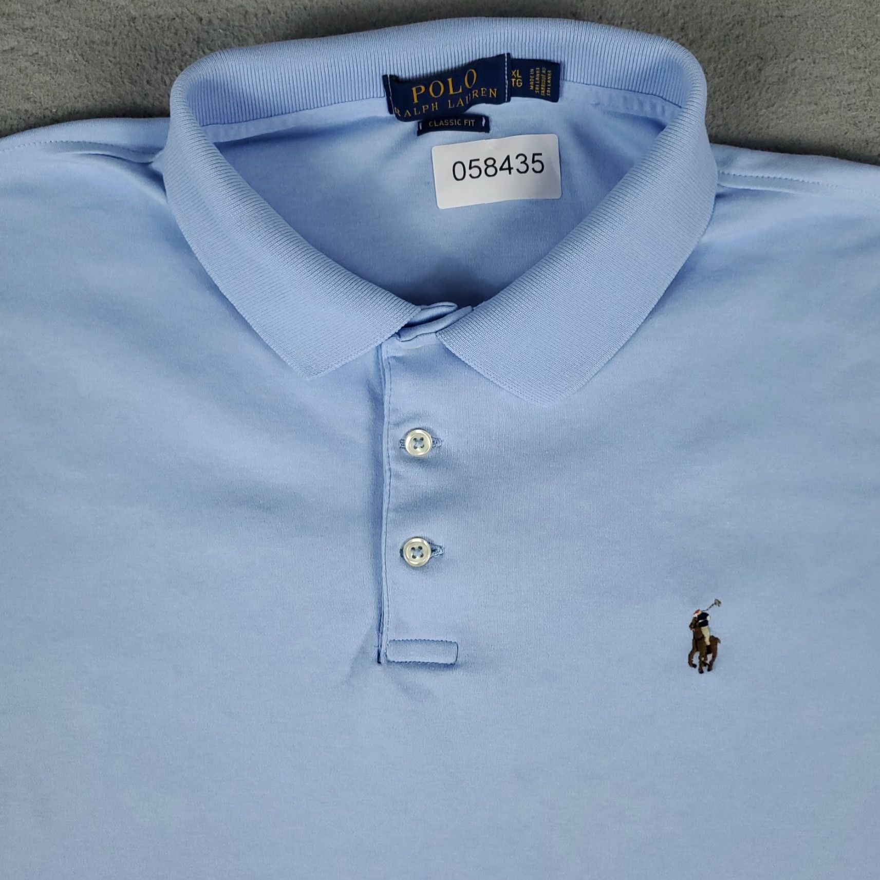 Ralph Lauren Ralph Lauren Polo Shirt Mens XL Blue Casual Short Sleeve Classic Preppy Size US XL / EU 56 / 4 - 2 Thumbnail