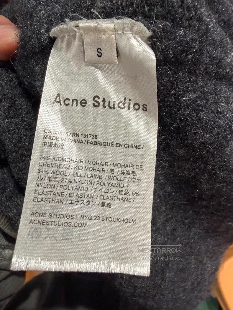 Acne Studios Acne Studios Knit cardigan jacket Size US S / EU 44-46 / 1 - 4 Thumbnail