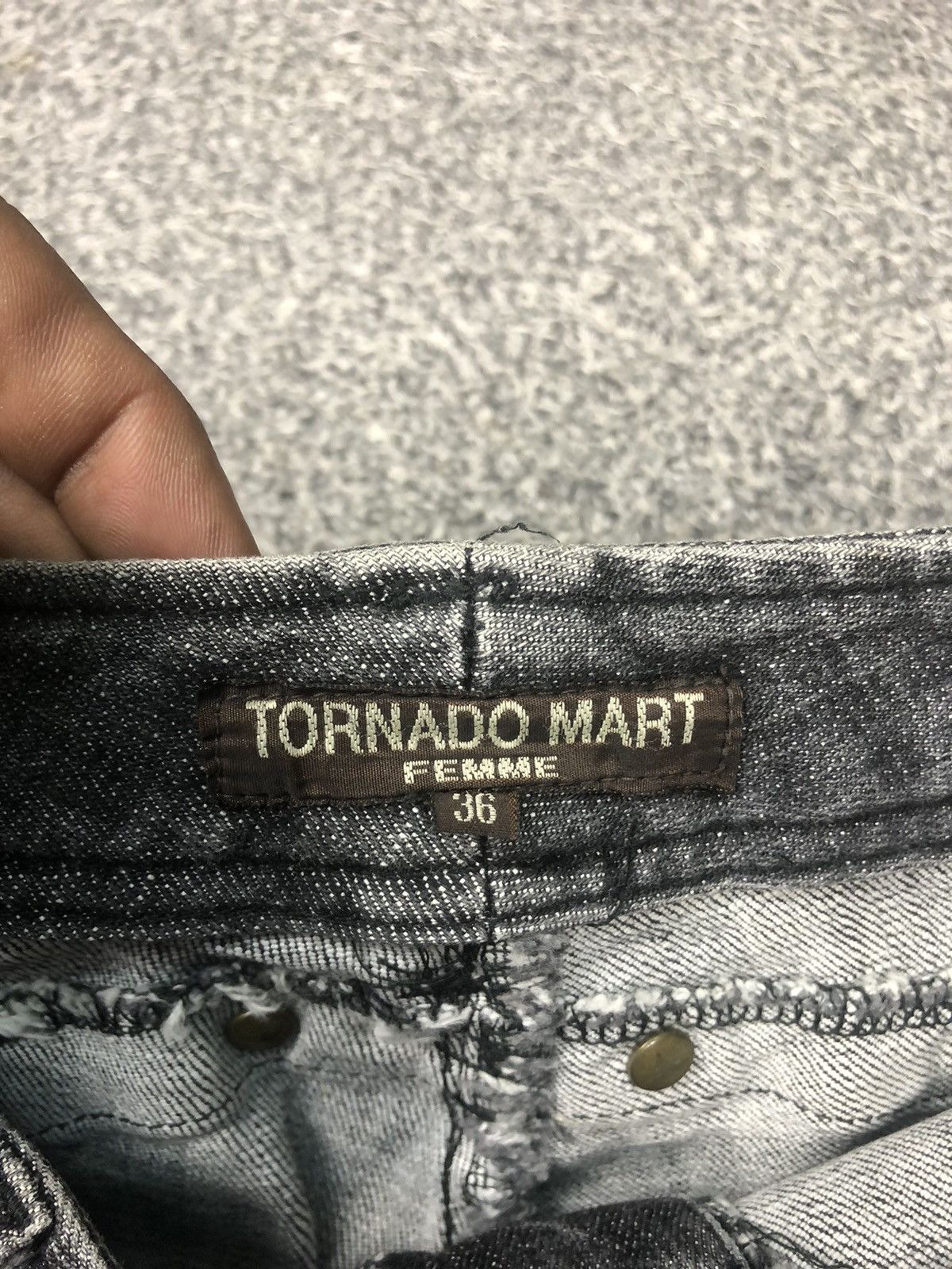 Tornado Mart Vintage Japanese Brands Tornado Mart Flare Jeans Size 28" / US 6 / IT 42 - 21 Thumbnail