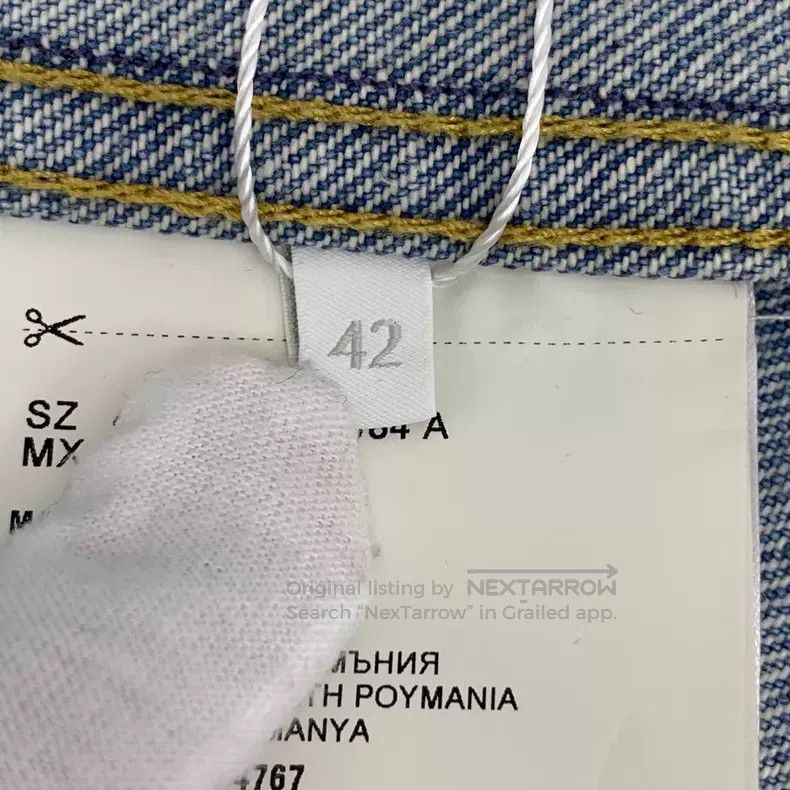 Prada Prada Blue destruction design triangle cotton suspender de Size S / US 4 / IT 40 - 7 Thumbnail
